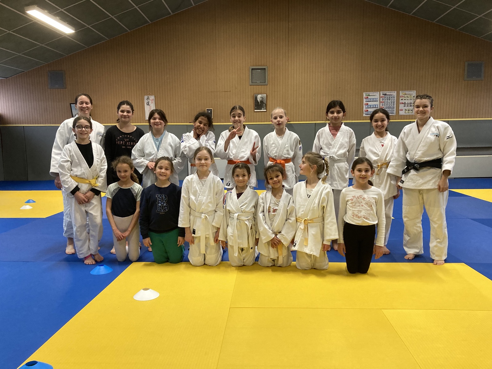 Judo pour la journée des droits des femmes